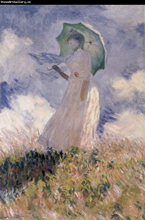Claude Monet Study of a Figure outdoors